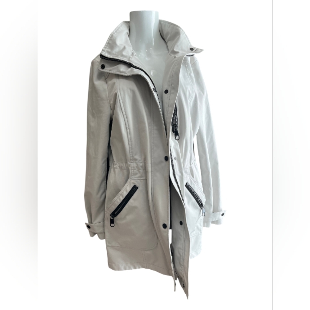 Calvin Klein Water Resistant Hoodie Gray Jacket